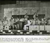 Early Hynes Swing musical organization with Sarah Vaughan on piano