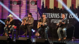 Justin Moore, Lee Brice and Jerrod Niemann at Stars and Strings