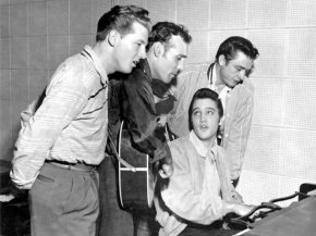 Million Dollar Quartet [Credit: Michael Ochs Archives/Getty photographs]
