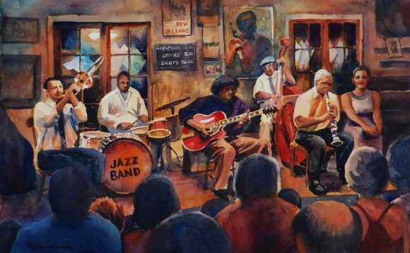 Jazz Band Painting