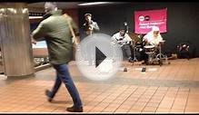 3-piece Jazz band at Grand Central Terminal, NYC - 3.24.15