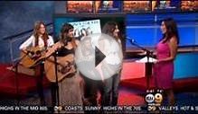 Country Music Band Honey County Performs On KCAL9